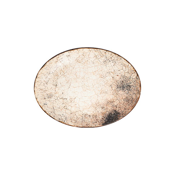 Scoria Lona Oval Plate 33 cm
