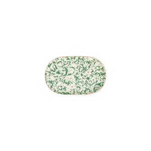 Venecia Green Magnus Oval Platter 23 cm
