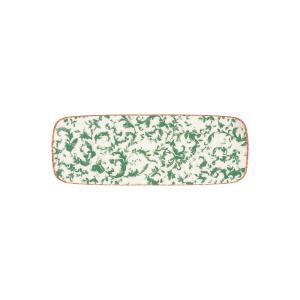 Venecia Green Quadro Rectangular Plate 30 cm (30 * 11)