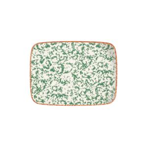Venecia Green Quadro Rectangular Plate 31 cm (27 * 20)