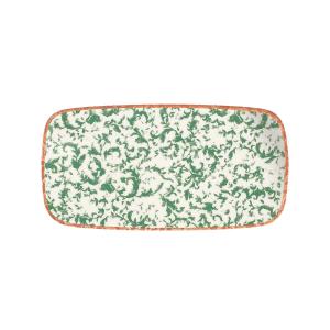 Venecia Green Quadro Rectangular Plate 35 cm (34 * 16)