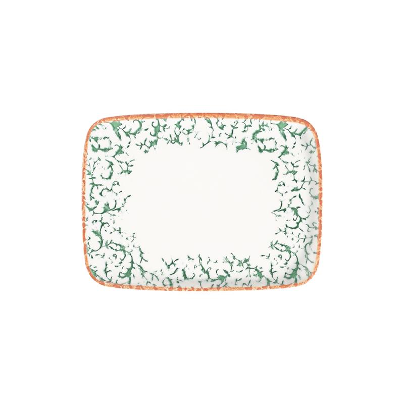 Venecia Green W Quadro Rectangular Plate 31 cm (27 * 20)