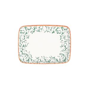 Venecia Green W Quadro Rectangular Plate 31 cm (27 * 20)