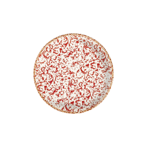 Venecia Maroon Lona Flat Plate 21 cm