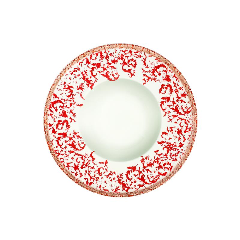 Venecia Maroon W Miro Deep Plate 29 cm 460 cc