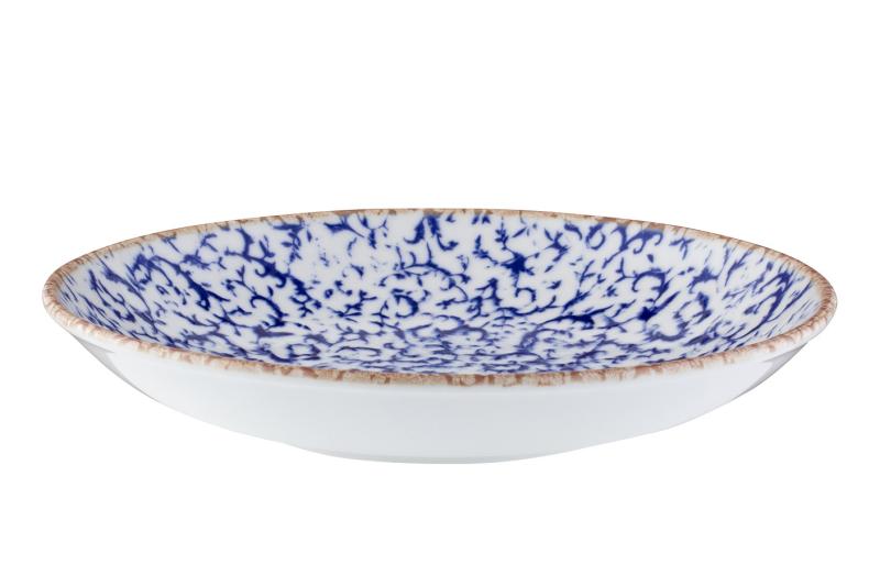 Venecia Navy Valle Deep Plate 25 cm 1140 cc