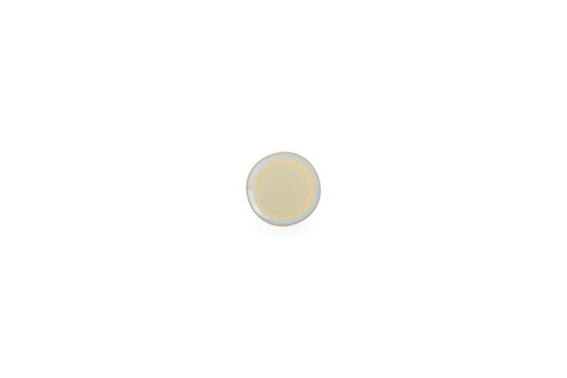 Plate 14xH1cm gold Glister