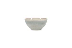 Bowl 12,5x11xH6cm  green/grey Flint