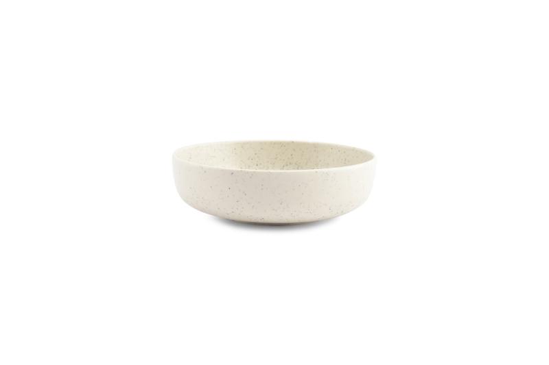 Bowl 15xH4,5cm vanille Dot