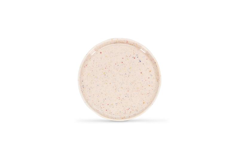 Plate 20,5cm beige Fika