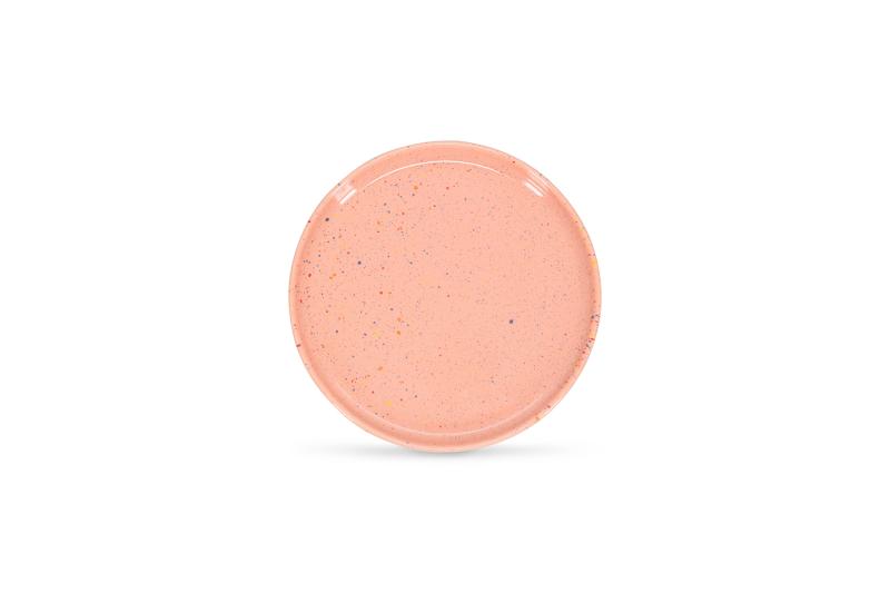 Plate 20,5cm pink Fika
