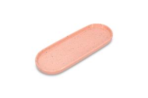 Serving dish 28,5x10cm pink Fika