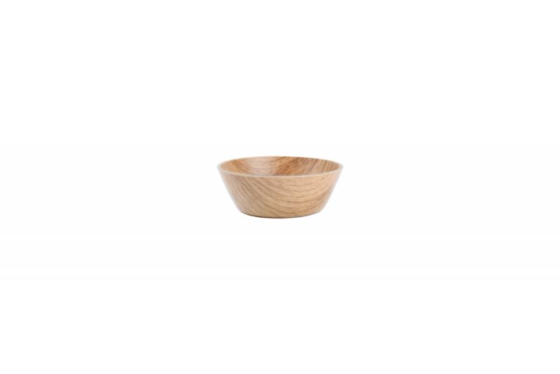Bowl 10xH3,5cm brown Buffet