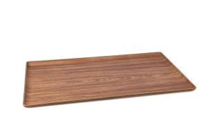 Serving tray 53x32,5cm brown Buffet