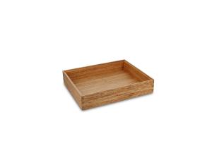 Serving tray 32,5x26,5xH6,5cm bamboo Arbor