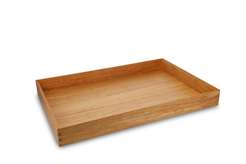 Serving tray 60x40xH6,5cm bamboo Arbor