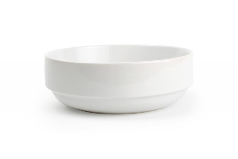 Deep plate 18xH5,5cm white Flavor