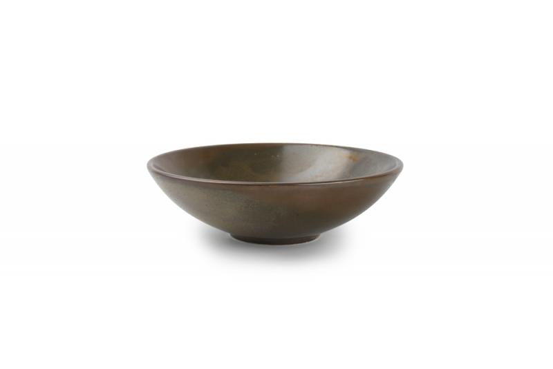 Bowl 15,5xH4,5cm dark brown Escura