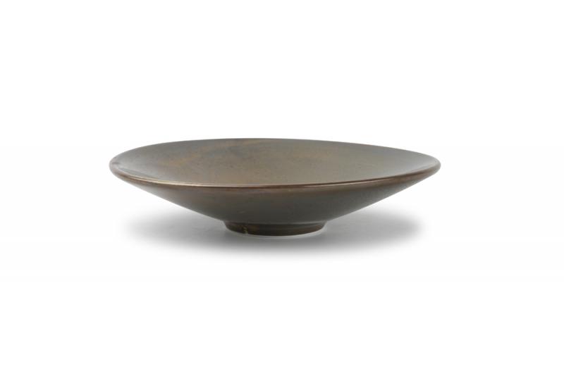 Bowl 17,5xH3,5cm dark brown Escura