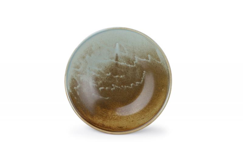 Serving dish 30,5xH4,5cm brown/green Escura