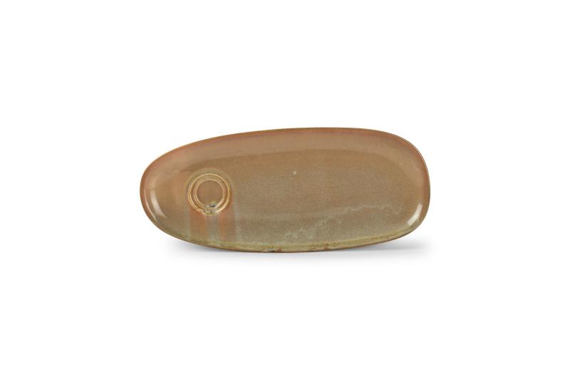Saucer 35x15cm universal beige Escura