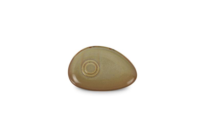 Saucer 20x13cm universal beige Escura