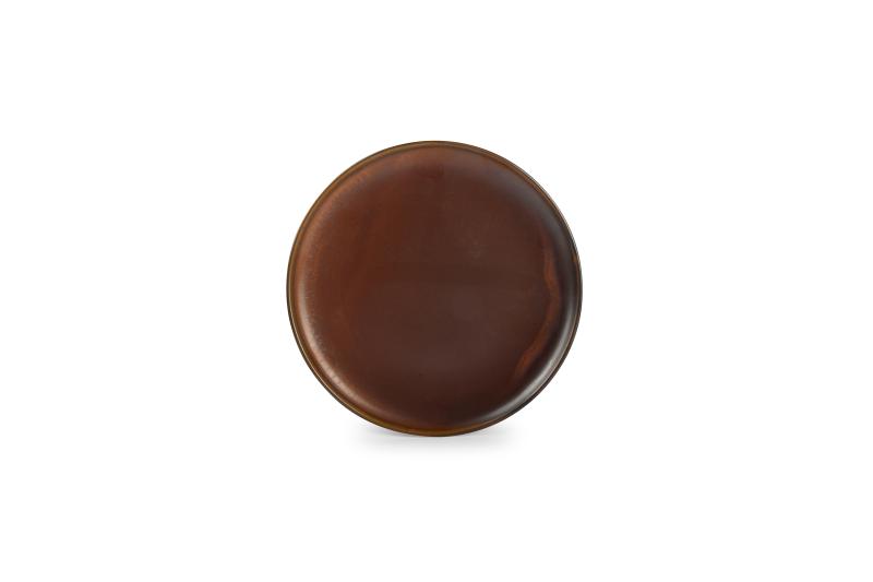 Plate 24cm brown Escura