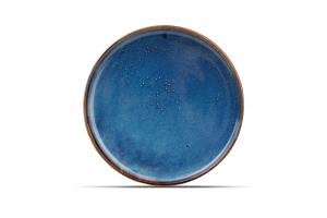 Plate 28,5cm blue Nova