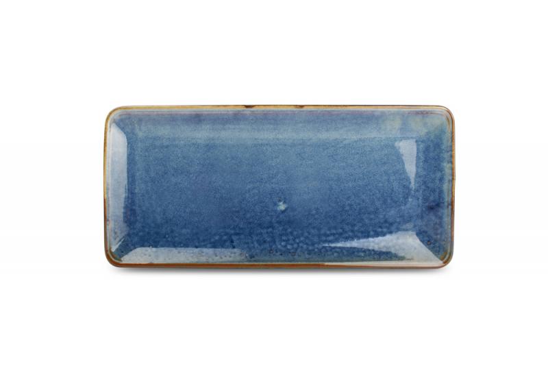 Serving dish 16x35,5cm blue Nova