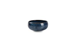 Bowl 14xH6,5cm spherical blue Nova