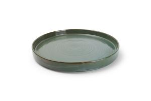 Plate 28,5xH3,5cm green Munduk