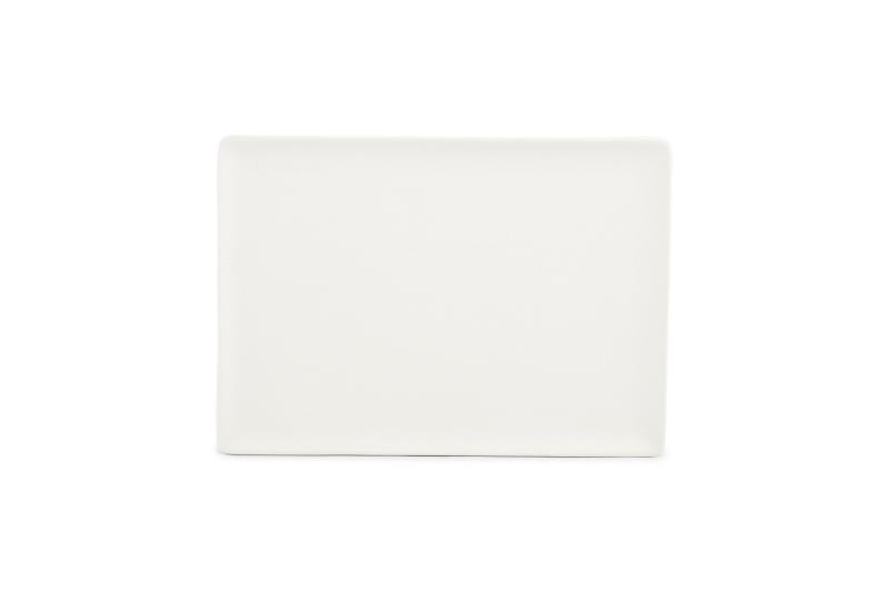Plate 28x20cm white Dusk