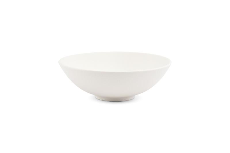 Bowl 18xH6cm white Dusk