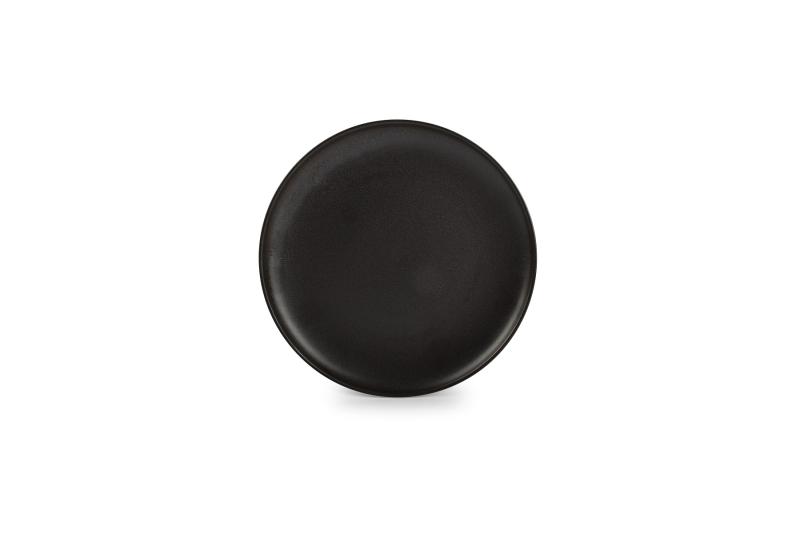 Plate 24cm black Ceres