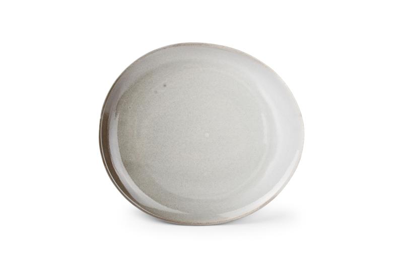 Plate 25x23cm grey Ceres
