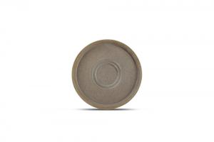 Saucer 14xH1,5cm for 8/14cl cup brown Structo