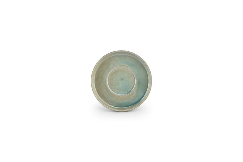 Saucer 14xH1,5cm for cup 20cl and mug 35cl turquoise Structo