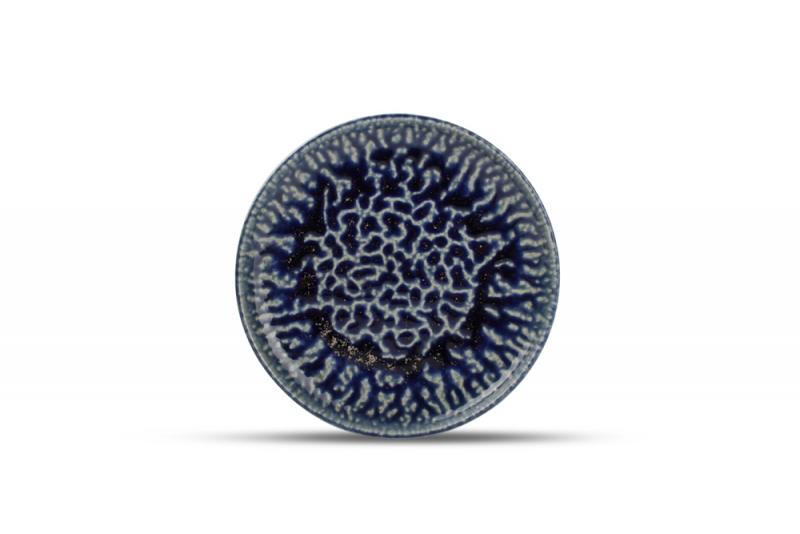 Plate 21cm cobalt Oxido