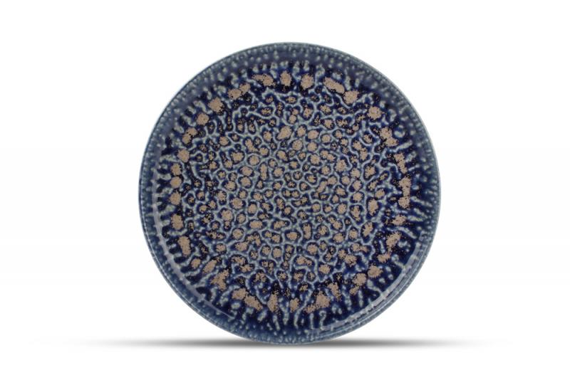 Plate 28,5cm cobalt Oxido