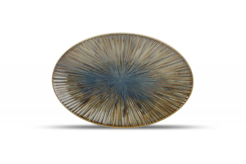 Serving dish 25,5x17cm forest Halo