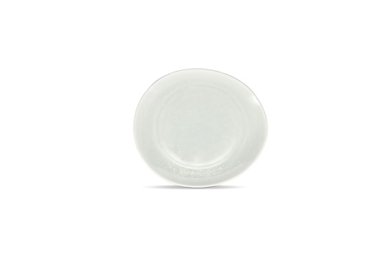 Plate 26x23cm frost white Ceres