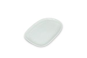 Plate 33x23cm frost white Ceres