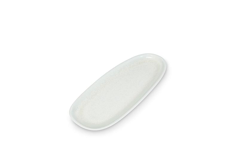 Plate 34x14,5cm frost white Ceres