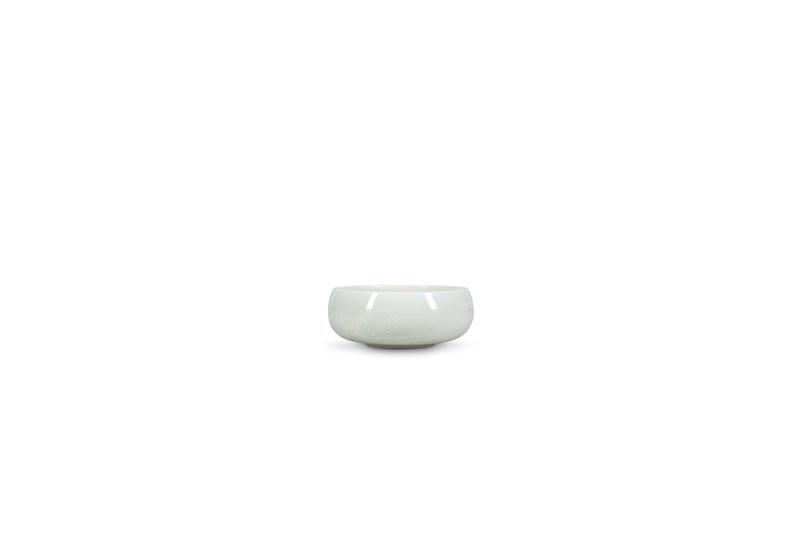 Bowl 12xH5cm spherical frost white Ceres