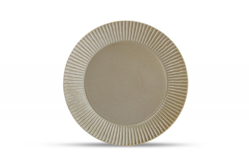 Plate 26cm sage green Aurora