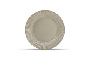 Deep plate 24XH4cm sage green Aurora