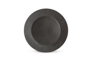 Plate 30,5cm black Aurora