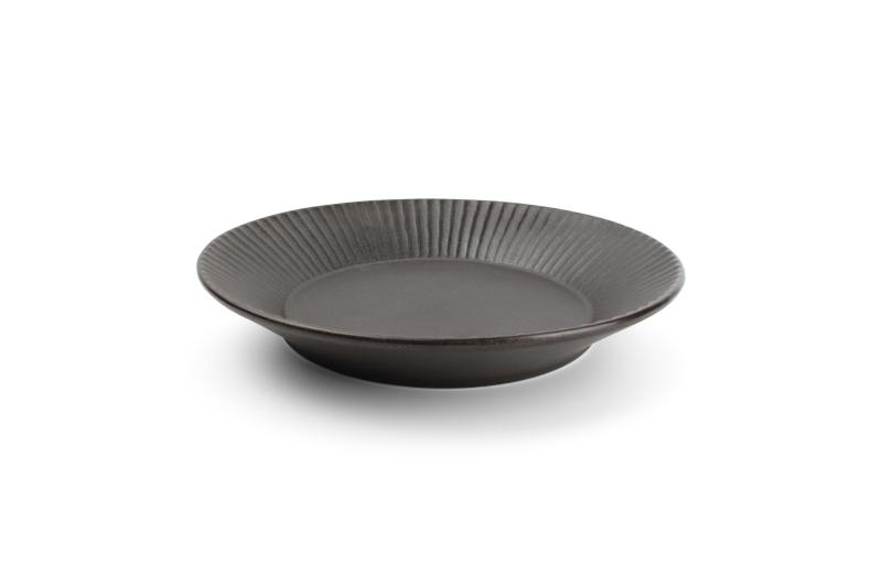 Deep plate 24XH4cm black Aurora