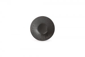 Saucer 14cm black Aurora