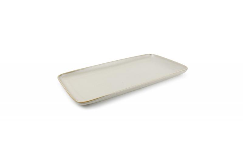 Serving dish 32,5x16cm sage green Valet